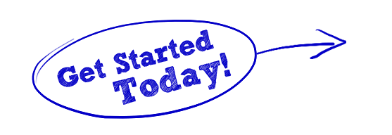 Get Started Today - Button Blue
